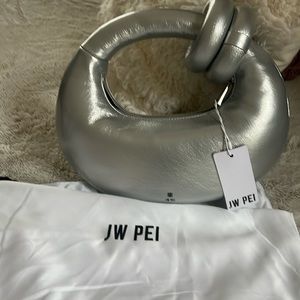Brand new with tags JW Pei EI silver small handbag